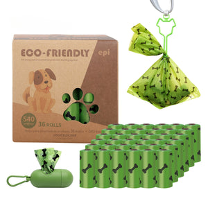 Pet EPI Biodegradable Trash Dog Poop Bags Cat Zero Waste Bags Dog Poop Bag Dispenser Puppy Dog Products Supplies