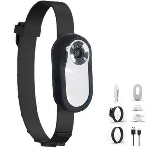 Cat Collar Camera For Pet Cameras & Monitors With 170 Wide Angle Lens Mini Portable Stable Sport Action Body Camera With Video