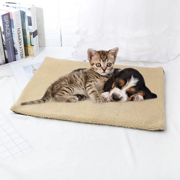 Dog Bed Self Heating Pet Pads Dog Blanket Cat Bed Pet Thermal Mat Blanket Sofa Cushion Home Rug Keep Warm Sleeping Cover