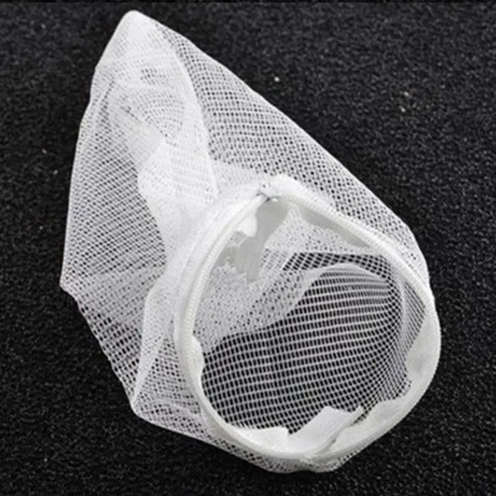 Aquarium Filter Mesh Net Bag Fish Tank Pond Filtration Media Zippered Pouch Aquatic Pet Fish Supplies