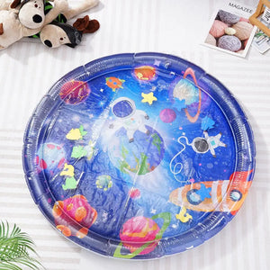 Upgrade Thickened Water Sensor Play Mat for Cats Dogs Interactive Water Sensory Playmat Summer Cool Comfort Pet Mats