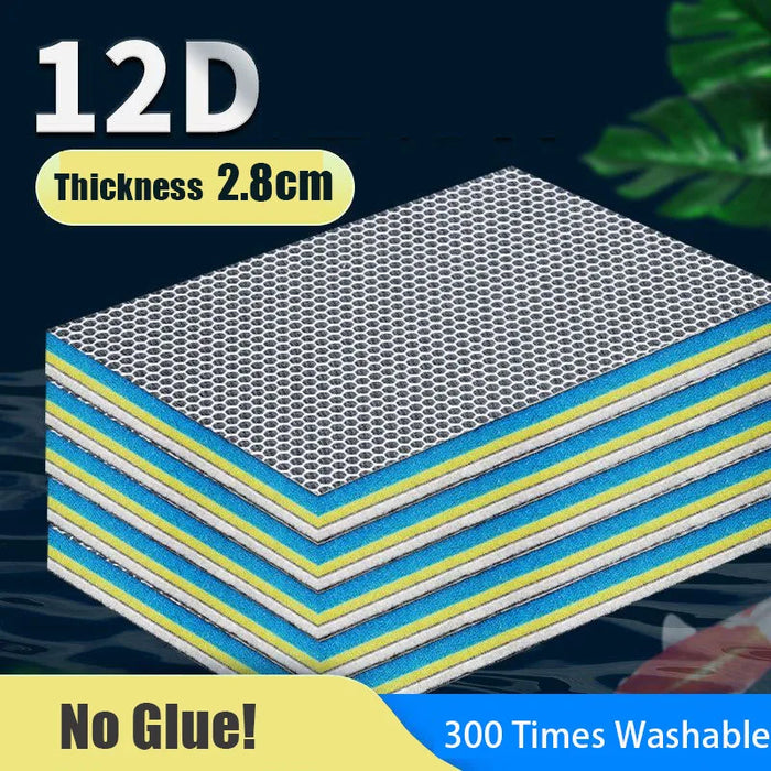 12D 12-layers No Glue High-density Bio Sponge Aquarium Filter Media  Fish Tank Pond External Filter Cotton Skimmer Accessories