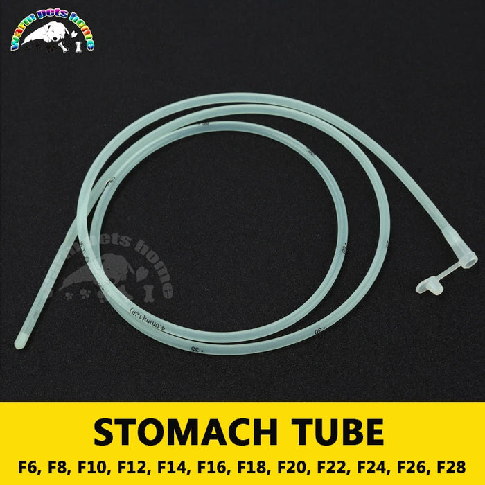 Stomach Tube with Centimeter Marks Dog Cat Animal Silicone Rubber Feeding Tube Veterinary Hospital Tools