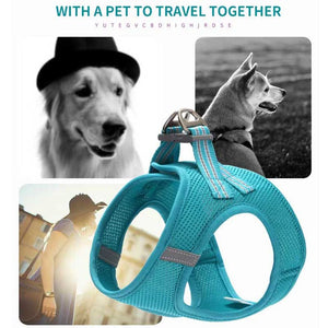 Dog Harness Vest Adjustable Pet Walking Lead Leash Puppy Cat Collars Harness for Small Medium Dog Pet Harness Accessories