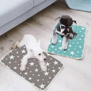 Dog Diaper Pet Urine Pad Reusable Waterproof Mat Cooling Summer Pad Washable Training Mattress Dog Car Seat Cover