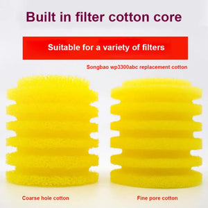 1~5PCS Convenient Fish Tank Filter Sponge Compatible With Multiple Fish Tanks Aquatic Pets Top-rated Effective Filter Element