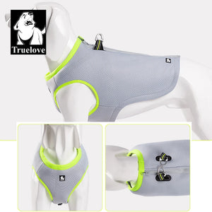 Truelove Pet Cooling Vest Summer Clothes Cooler Lightweight Jacket for Small and Big Dog Warm Winter and Cool for Beach TLG2511