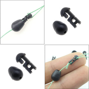 50PCS Beads Quick Change Carp Terminal Tackle Method Feeder Fishing Tools Connector Fish Tackles Pesca Iscas Accessories 2023