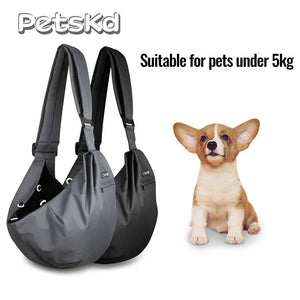 Pet Sling Carrier Bag Dog Cat Outdoor Portable Shoulder Messenger Bag Puppy Kitten Large Capacity Carrying Handbag Dog Carrier