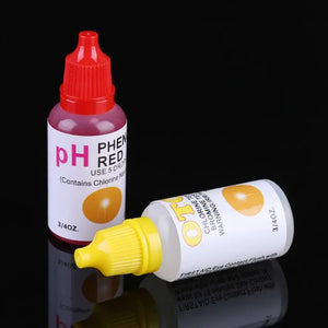 PH Chlorine Testing Liquid Water Quality Test Kit Swimming Pool Hydroponics Aquarium Tester PH Chlorine Liquid Inspect