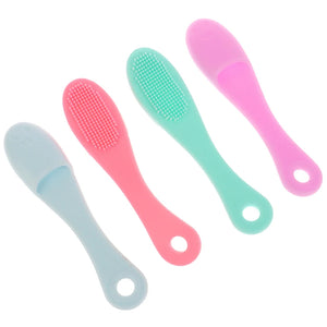 Soft Pet Finger Toothbrush Clean Nose Blackhead Acne Tear Stains Cat Acne Brush Silicone Dog Cat Wool Brush Dog Accessories