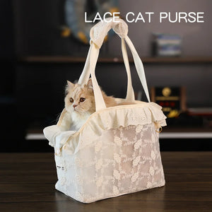 Pet Carrier Bag for Cat Small Dog Backpack Travel Car Seat Transport Moving Puppy  Women Animals Box Supplies Accessories