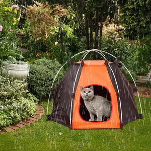 Dog Cage Dog House Kennels Waterproof Oxford Dog Cat Tent Soft Comfortable Folding Bed Portable Cute Animal Nest Pet Products