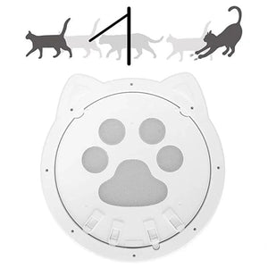 Pet Screen Door Magnetic Self-Closing Small Dogs and Cats Door with Locking Function for Screen Door, Window and Porch