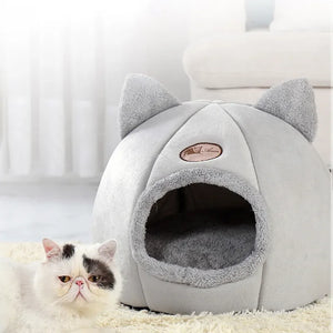 New Deep Sleep Comfort In Winter Cat Bed Iittle Mat Basket Small Dog House Products Pets Tent Cozy Cave Nest Indoor Cama Gato