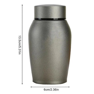 Pet Cremation Urn Memorials Stainless Steel Pet Urns Mini Memorial Funeral Ashes Holder For Human/Pet Ashes Always In My Heart