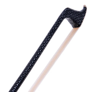 4/4 Carbon Fiber Cello Bow Hand Crafted by Professional Bow Makers Strong Stiff & Well Balanced Mongolian Horse Hair For Cellist