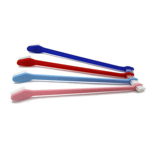 Set Dog Toothbrush Teeth Cleaning Bad Breath Care Nontoxic Tooth Brush Tool Dog Cat Cleaning Supplies Pets Accessories