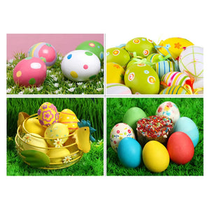 5/10Pcs Chicken House Small Fake Eggs 5.5*4cm Farm Animal Supplies Cages Accessories Guide Chicken Nest Egg Painting