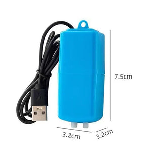 Mini Aquarium Air Pump Kit Oxygen Pump With Air Stone Silent High Energy Efficient USB Aquarium Filter Fishing Tank Accessories