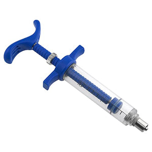 LILYS PET Reuseable Young Birds Feeding Syringe,Plastic and Perspex Material,Feeding Milk for Young Birds or Feeding Medicine for Sick Birds (10ml and 2+2.5+3mm Hose)
