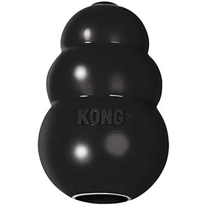 KONG - Extreme Dog Toy - Toughest Natural Rubber, Black - Fun to Chew, Chase and Fetch - for Large Dogs