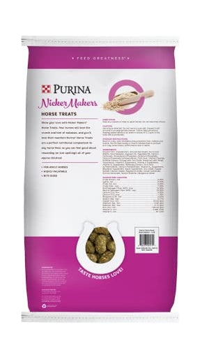 Purina | Nicker Makers Horse Treats | 15 Pound (15 lb.) Bag