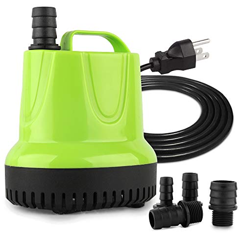 FREESEA 660 GPH 40W Submersible Water Pump for Pond Aquarium Hydroponics Fish Tank Fountain Waterfall