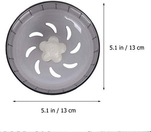 ISMARTEN Pet Hamster Running Wheel Toy Roller Round Silent Cage Exercise Wheel Silent Spinner for Small Pet Hamsters Mice Rat Gerbils