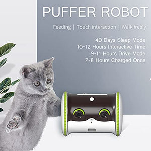 LINKSUS Smart Pet Camera 1080P HD Dog Camera with Phone App 2-Way Audio and Night Vision Remote Control with Treat Dispenser Automatic & Interactive Toys for Cats(2,4G WiFi)