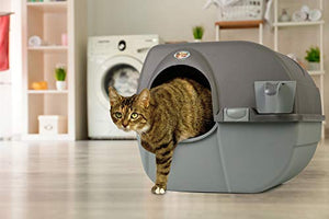 Omega Paw Roll 'n Clean Litter Box Large Generation 5.0,Grey,NRA20-1V5.0