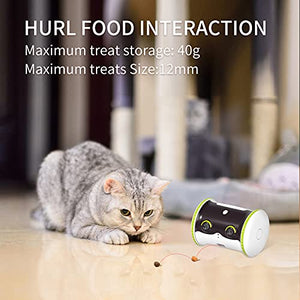 LINKSUS Smart Pet Camera 1080P HD Dog Camera with Phone App 2-Way Audio and Night Vision Remote Control with Treat Dispenser Automatic & Interactive Toys for Cats(2,4G WiFi)