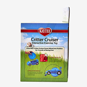 Kaytee Critter Cruiser Pet Powered Exercise Car for Hamsters and Gerbils