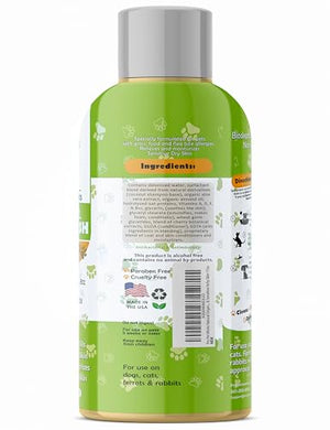 Oatmeal Dog Shampoo & Conditioner 17oz-5 in 1 Plant-Based Organic Sulfate-Free Soap-Free-Tearless Moisturizer for Dandruff Allergies & Itchy Dry Sensitive Skin-Grooming For Smelly Puppy[Pro Pet Works]