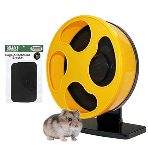 Silent Runner Wheel - 9" Regular - Exercise Wheel (Yellow)