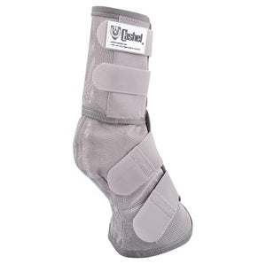 Cashel Crusader Leg Guard Fly Boots, Grey, Horse