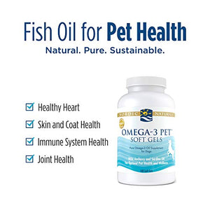 Nordic Naturals Omega 3 Pet, 180 Count