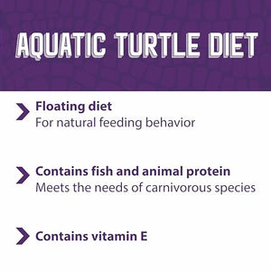 Mazuri | Nutritionally Complete Aquatic Turtle Food | Freshwater Formula - 12 Ounce (12 oz) Bag