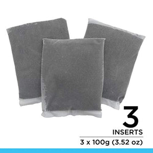 Fluval Carbon Filter Media for Aquariums, Premium Bituminous Carbon Inserts, 100-gram Nylon Bags, 3-Pack, A1440