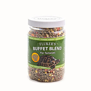 Flukers 70024 Buffet Blend Tortoise Food, 12.5oz