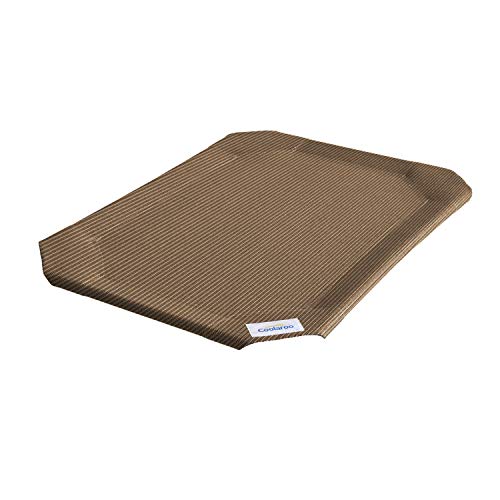 Coolaroo Replacement Cover, The Original Elevated Pet Bed by Coolaroo, Large, Nutmeg