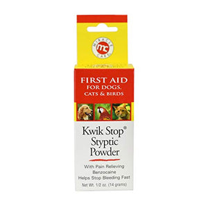 Miracle Care Kwik Stop Styptic Powder, 0.5 Oz