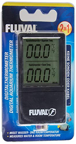 Fluval 2-in-1 Digital Aquarium Thermometer