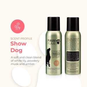 PAWFUME Premium Grooming Spray Dog Spray Deodorizer Perfume For Dogs - Dog Cologne Spray Long Lasting Dog Sprays - Dog Perfume Spray Long Lasting After Bath- Dog deodorizing Spray (Show Dog)…