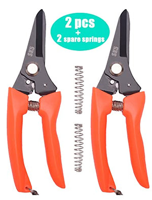 Hoof Trimming Shears (2 pcs) - Goat Hoof Trimmer Foot Rot Trimming Shears Nail Trimmer for Goats Sheep Pig,Floral Trimming Shears for Garden