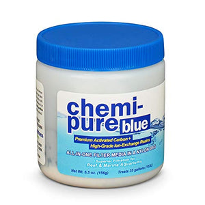 Boyd Enterprises Chemi-Pure Aquarium Filtration Media, 5.5-Ounce, Blue