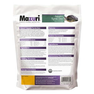 Mazuri | Nutritionally Complete Aquatic Turtle Food | Freshwater Formula - 12 Ounce (12 oz) Bag