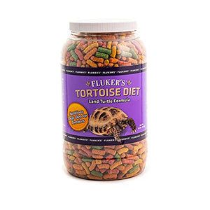 Fluker's Tortoise Diet, Large Pellet Food - Land Turtle Formula, 3.5lbs