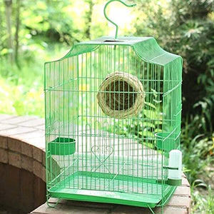 Lamoutor 4Pcs Bird Water Feeder Plastic Drinker Feeder Water Clip for Parrots Budgie Cockatiel Lovebirds