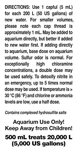 Seachem Prime Fresh and Saltwater Conditioner - Chemical Remover and Detoxifier 16.9 fl. oz